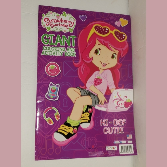 Toys | New Strawberry Shortcake Giant Coloring Book | Poshmark
